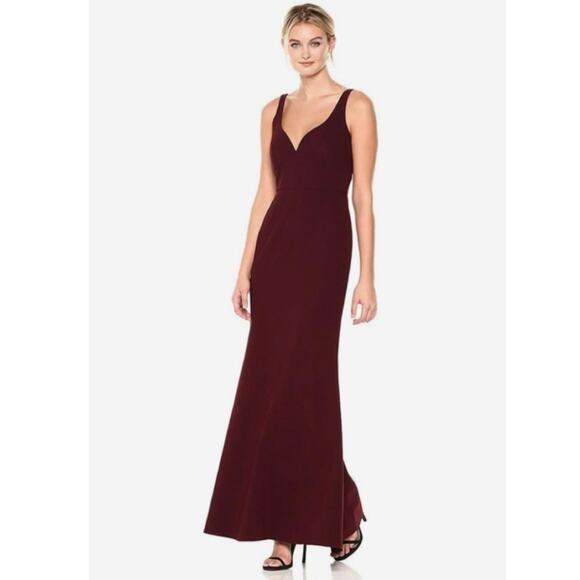Jill Stuart Sweetheart Neck Gown in Raisin size 2 - Picture 11 of 12
